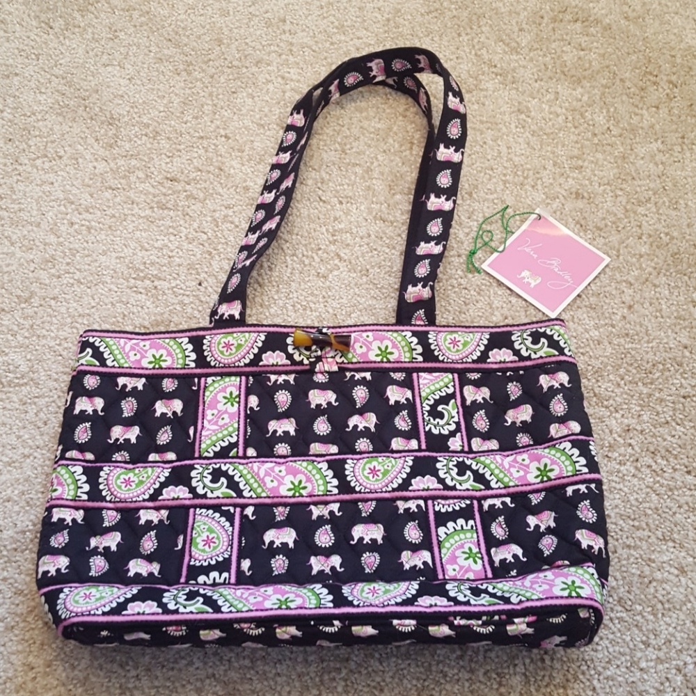 Authentic Vera Bradley Small Tic Tac Tote